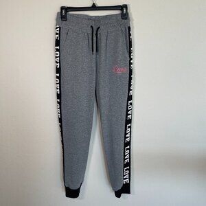 2000s Style Roma Concept Grey Pink Jogger Pants Women’s Size Large